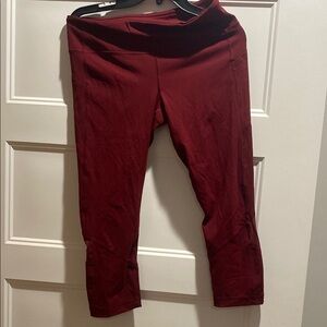 Lululemon Burgundy Leggings